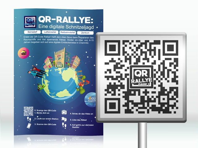 Qr-Rallye-Plakat-und-Roadsign